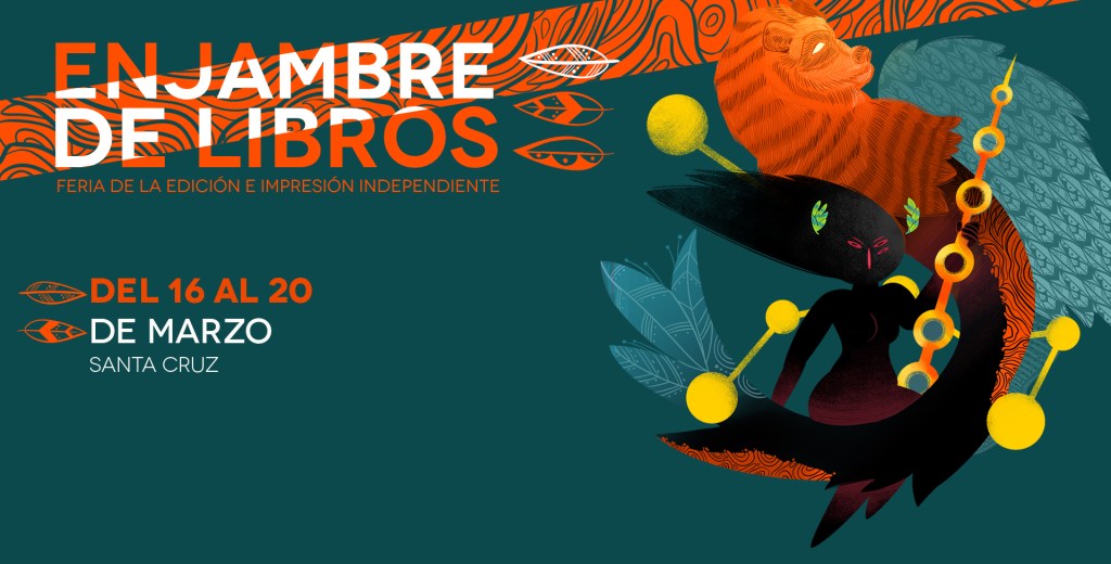 Intervención poética desembocó en la feria Enjambre de&nbsp;Libros.