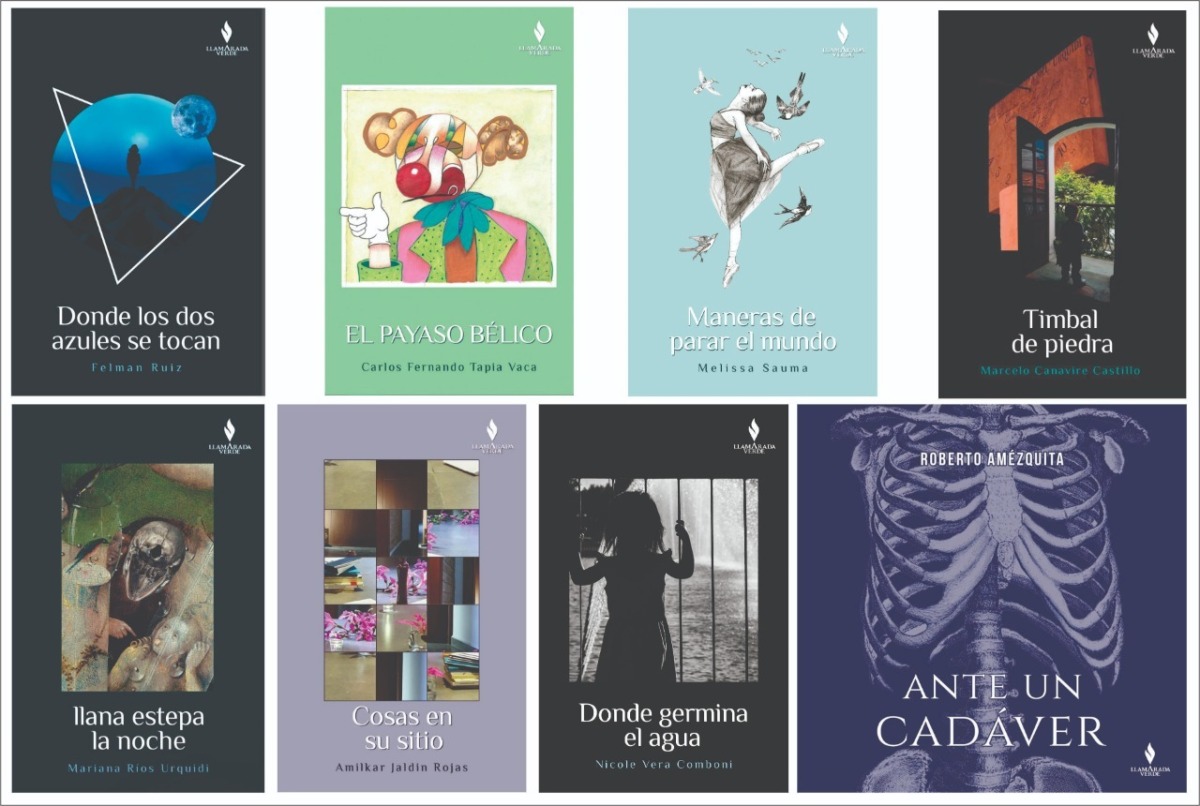 Llamarada Verde presenta ocho nuevos libros de poesía en la Feria del Libro de Santa Cruz